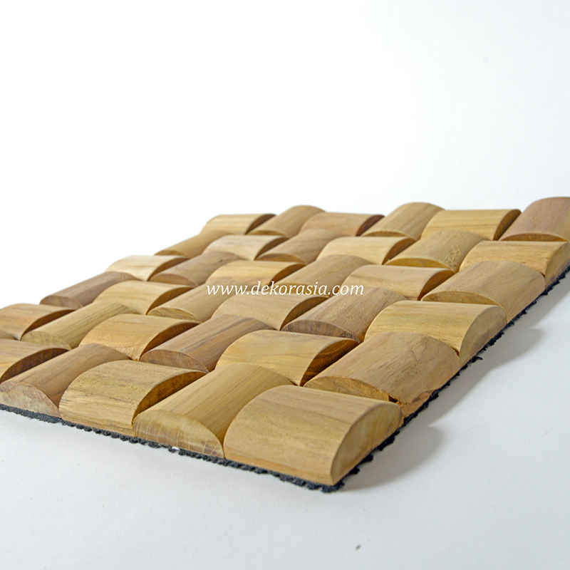 Cube Wood Wall Cladding 4 - 2 3D Wood Wall Cladding