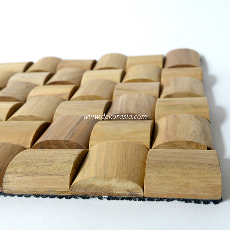 Cube Wood Wall Cladding 4 - 3 3D Wood Wall Cladding
