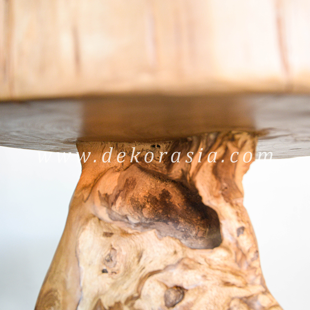 Natural D40 - 4 Wooden Stools Natural