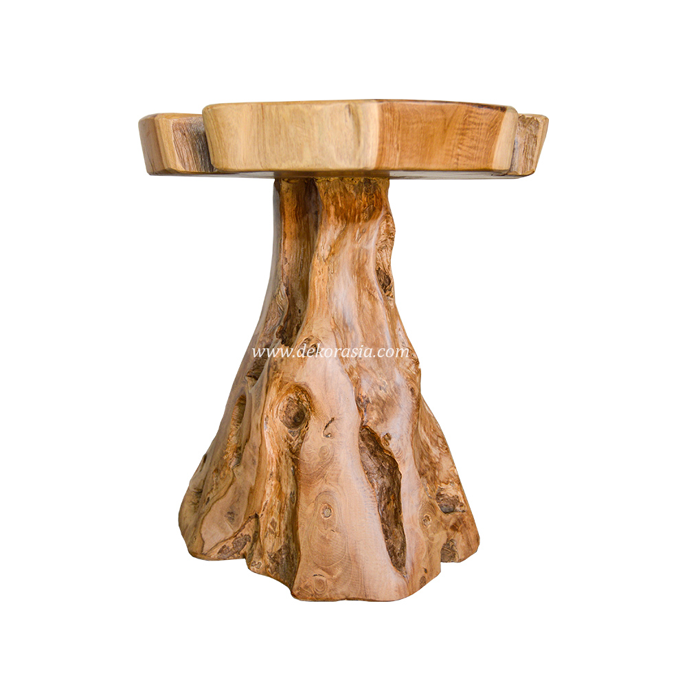 Natural D40 Wooden Stools Natural