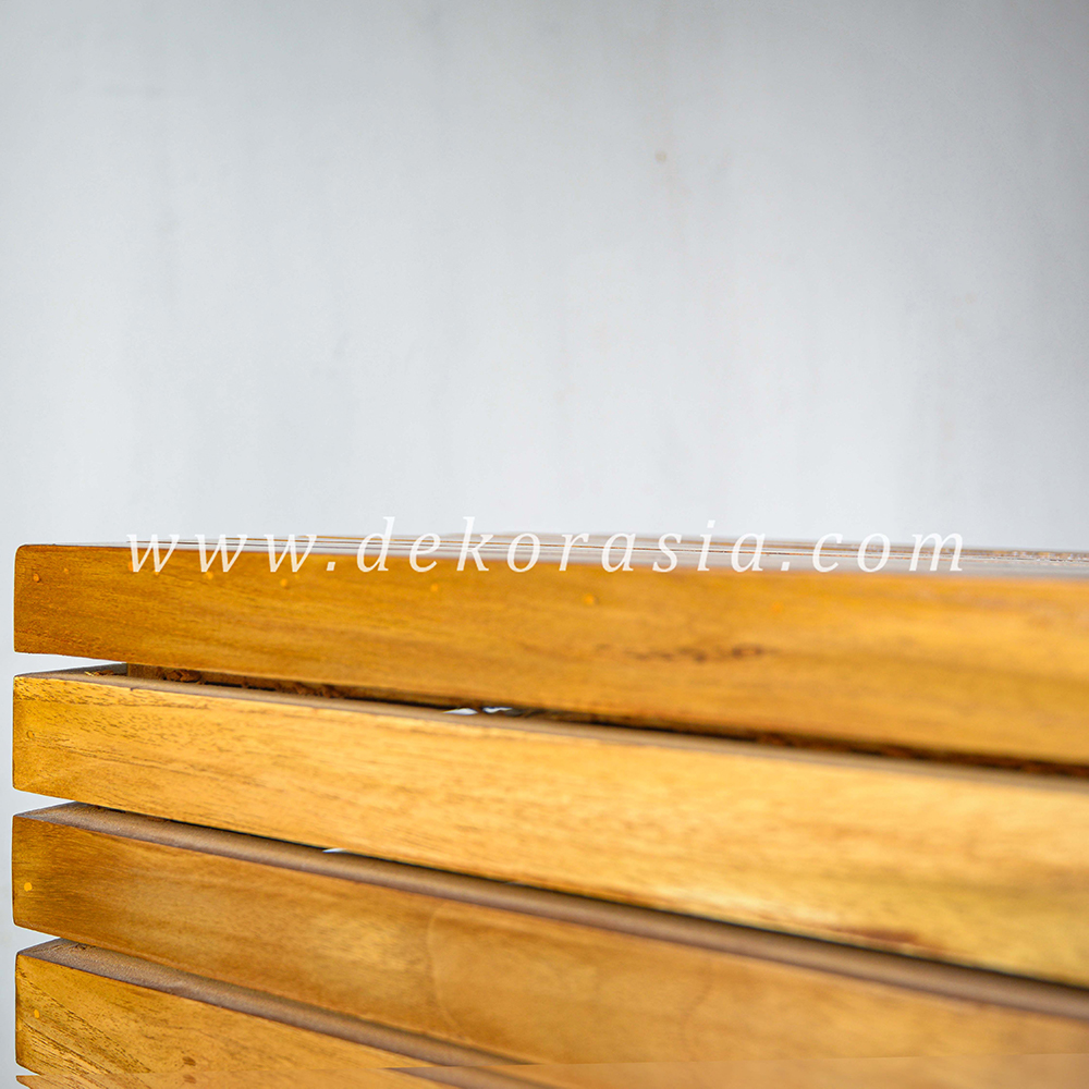Teak Barn Stool with rubber feet A - 1 wood stools furniture