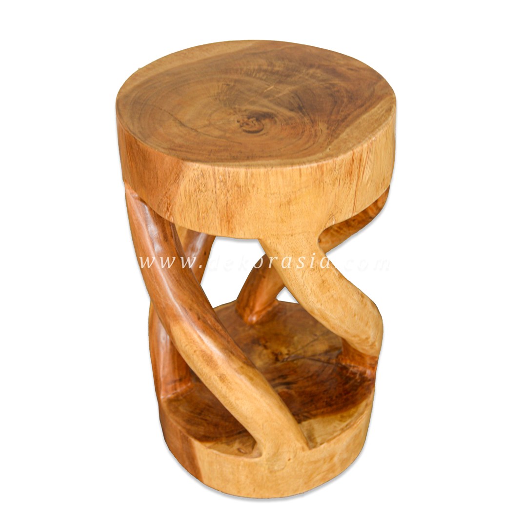 round twist stool1 Round Twist Stool