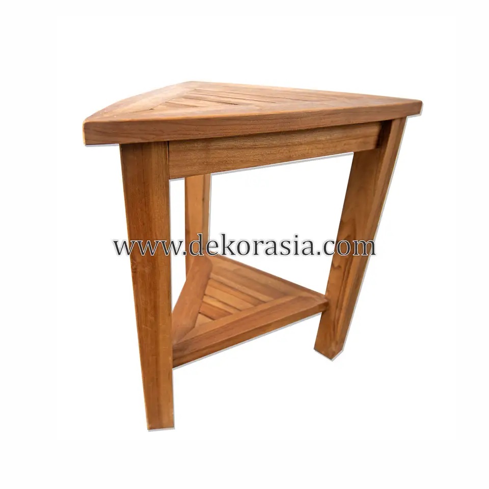 Teak Shower Bench2 Teak Corner Bench