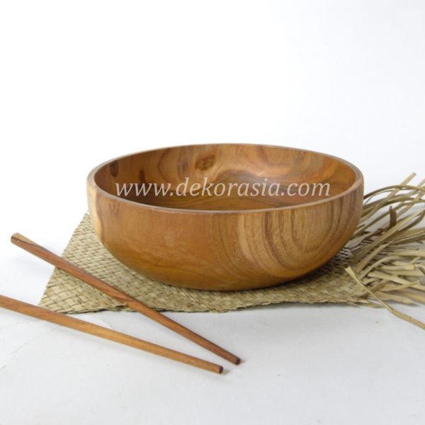 Wood Round Tray